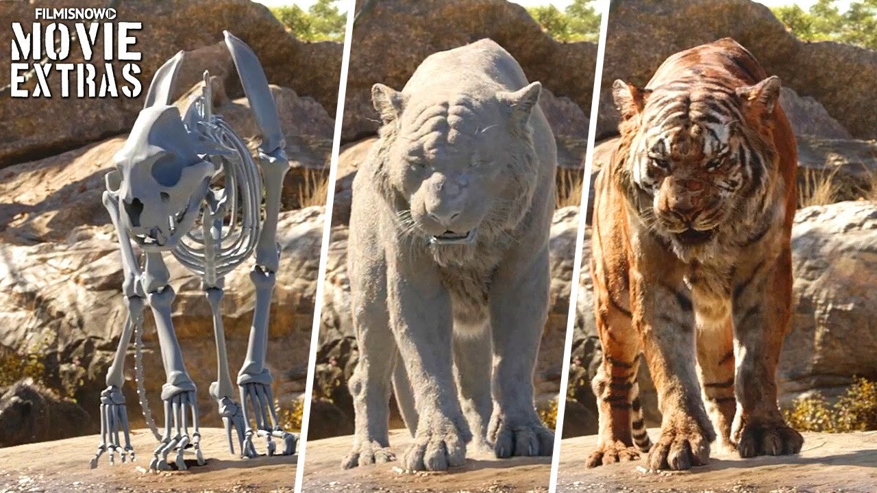 The Jungle Book 'Creating the Animals and the Jungle' - VFX Breakdown by MPC (2016)