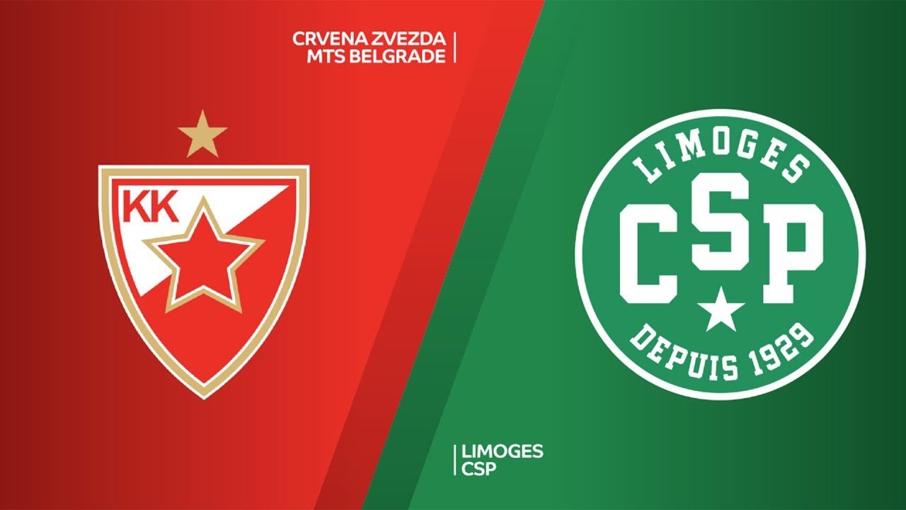 Crvena Zvezda mts Belgrade - Limoges CSP Highlights | 7DAYS EuroCup, T16 Round 1