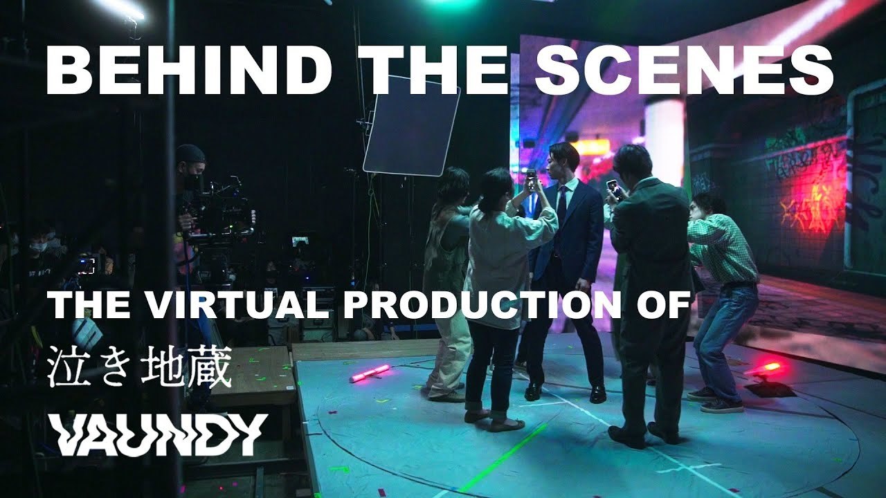 Behind the scenes of  Vaundy 泣き地蔵 Music Video