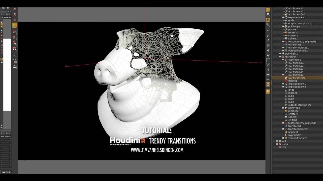 Houdini Tutorial - Trendy Transitions and Motion Fx