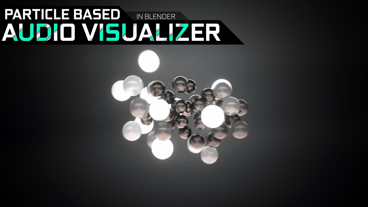 Blender - How to create a Particle Based Audio Visualizer [HD]