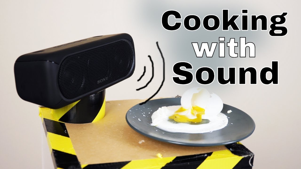 Can Loud Sounds Actually Cook Things? The Sound to Heat Experiment