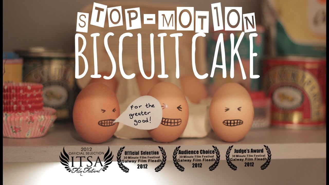 Stop-Motion Biscuit Cake