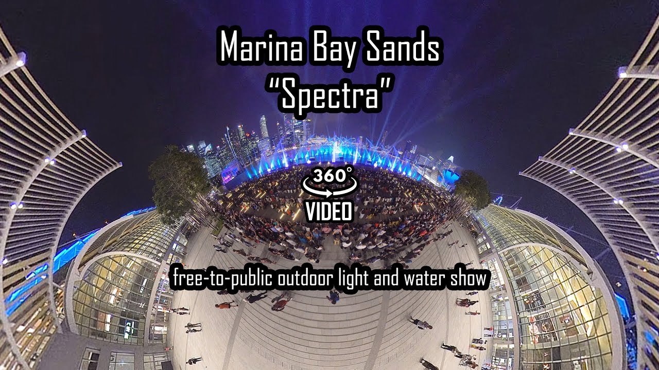 Spectra, Light and Water Show - Marina Bay Sands