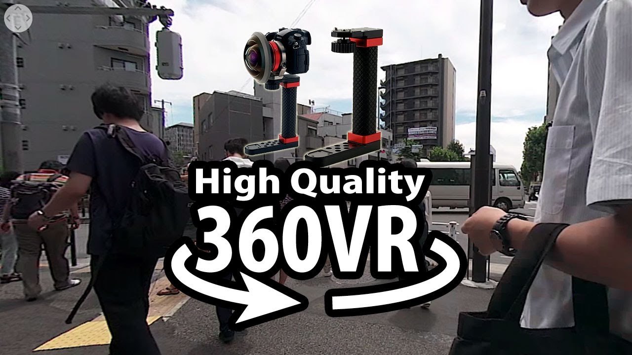 High Quality 360VR Camera aFront of Sushi Restaurant (High Quality)