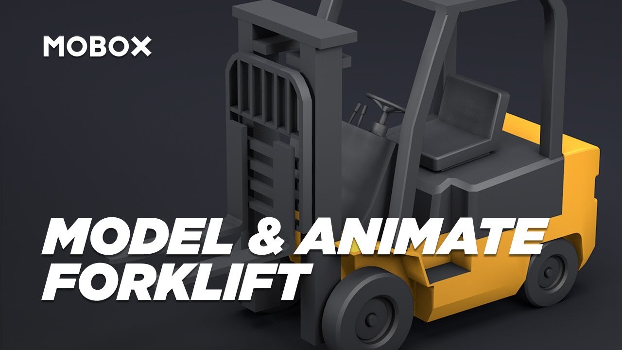 Model & Animating a Forklift - Cinema 4D Tutorial