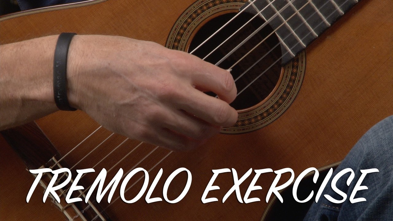Beginning Tremolo Classical Guitar Exercises