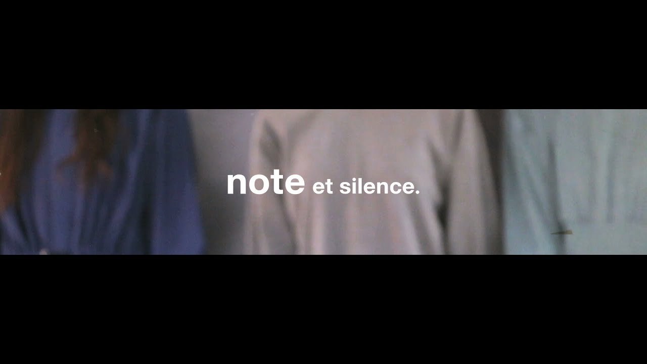 note et silence. 2018ss 「similar」