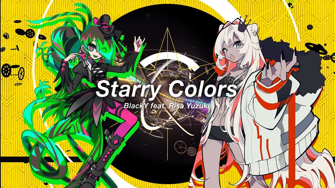 [Official] BlackY feat. Risa Yuzuki - Starry Colors [from maimai でらっくす]