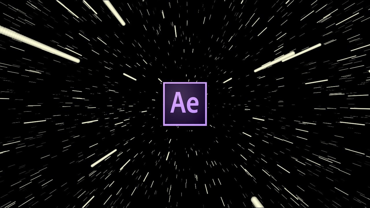 Easy Hyperdrive Space Jump Effect Tutorial | After Effects