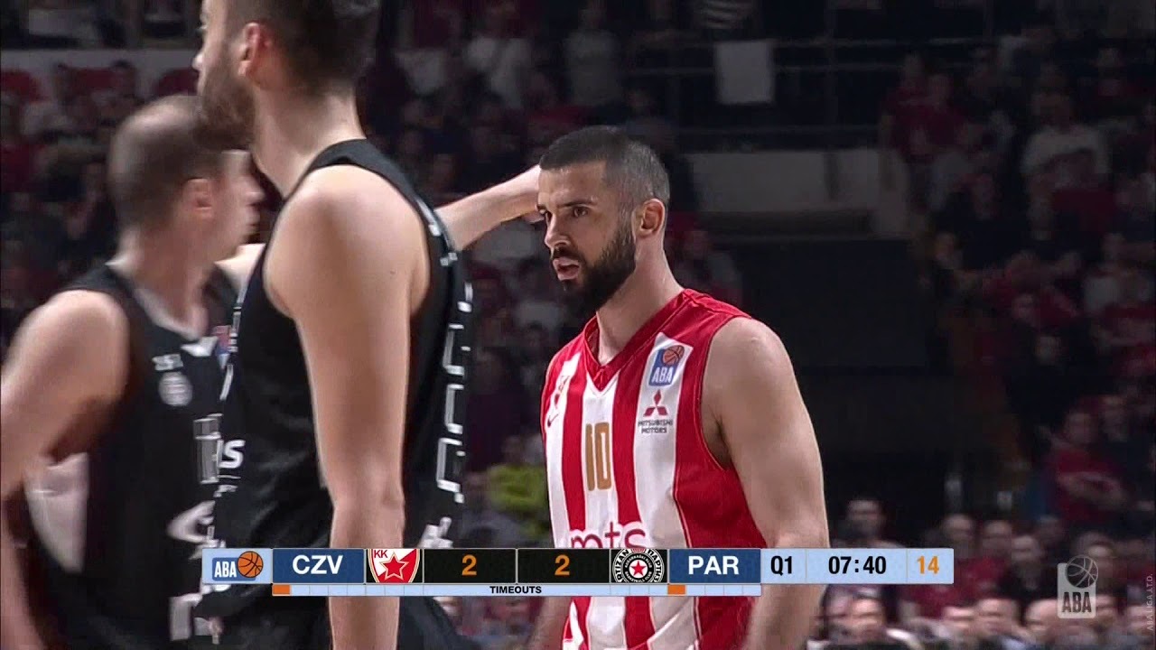 HEART OF A LION!  Lazić would do anything for team! (Crvena zvezda mts - Partizan NIS, 23.3.2019)