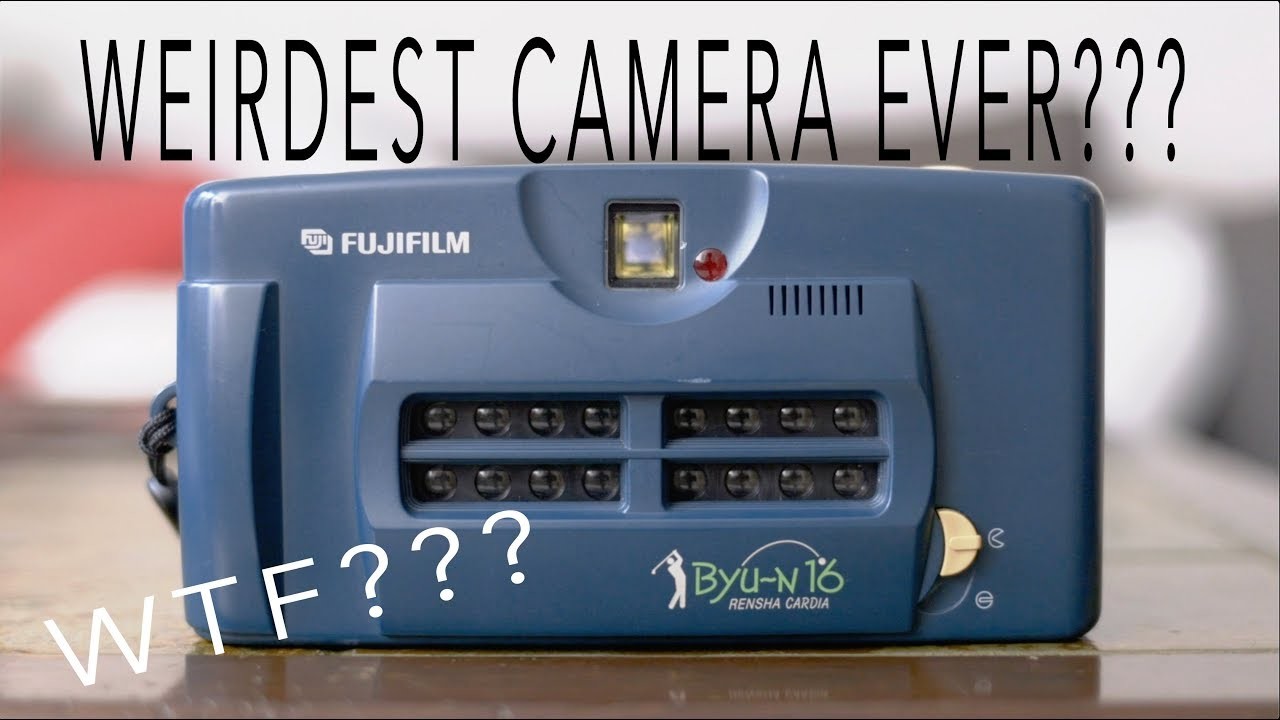 The Weirdest Camera EVER??? The amazing Fujifilm Rensha Cardia Byu-N 16
