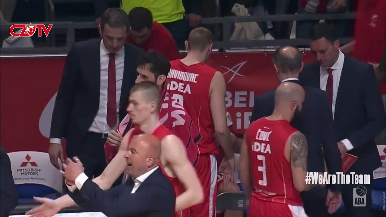 Ognjen Dobrić |Polufinale ABA lige: Crvena zvezda mts - Partizan nis