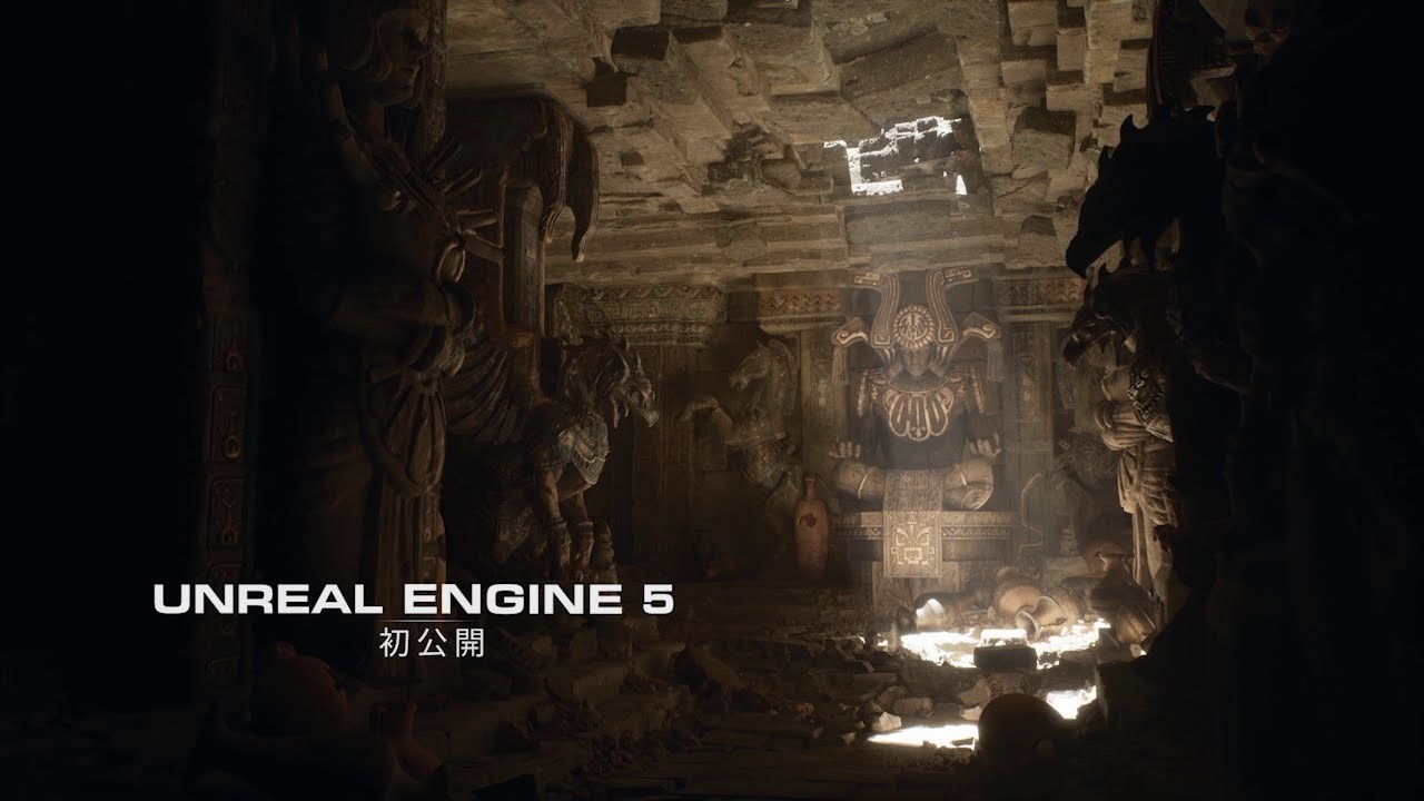 Unreal Engine 5 Feature Highlights  | Next-Gen Real-Time Demo Running on PlayStation 5 (日本語字幕付