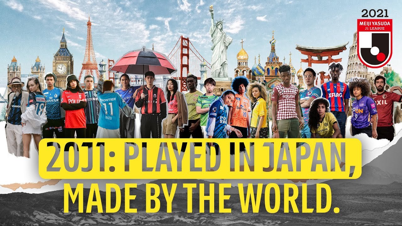 20J1 Played in Japan, Made by the World: J.LEAGUE kits around the world