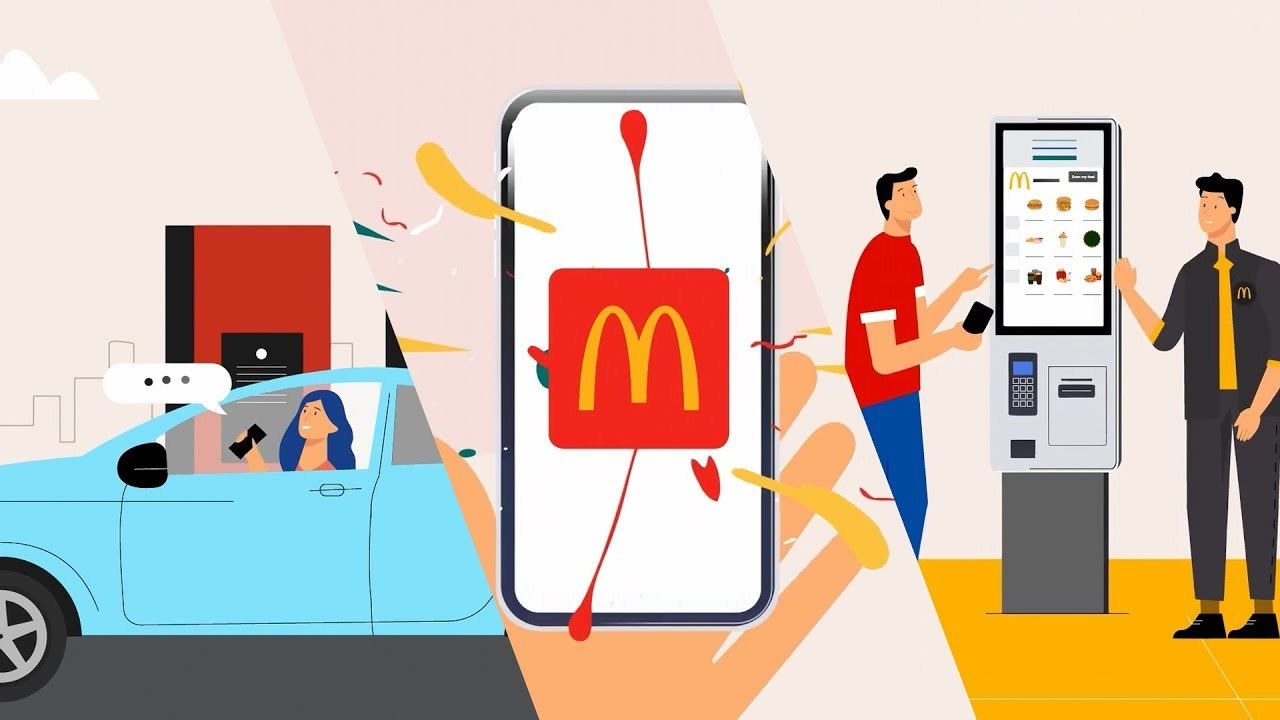 New McDonalds App Commercial (2D Motion Graphics Animation)