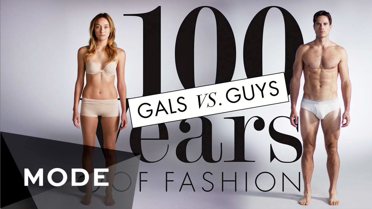 100 Years of Fashion: Gals vs. Guys ★ Glam.com