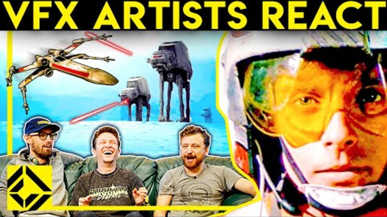 VFX Artists React to STAR WARS bad and Great CGi