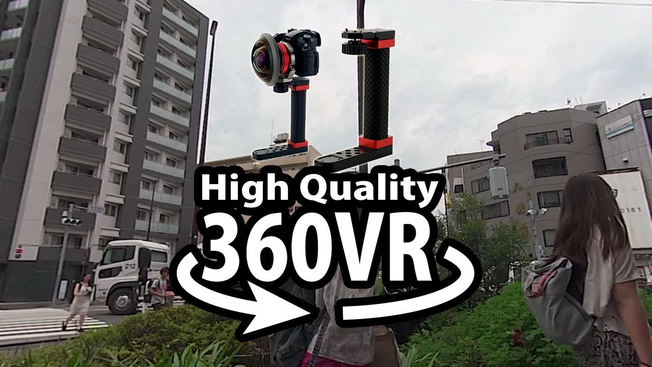 High Quality 360VR Camera at Waseda Shinjuku Tokyo Japan