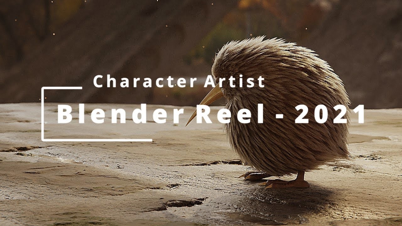 【Blender Reel 2021】 無料の3DCGソフトで作った作品をまとめてみた【約2年半分】