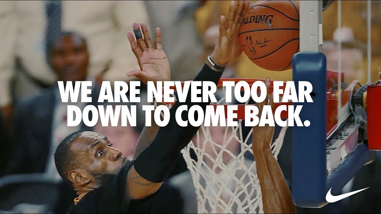 Never Too Far Down | You Can't Stop Us | Nike