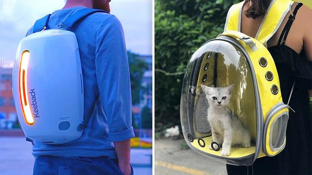 FUTURISTIC BACKPACKS OF THE NEXT LEVEL YOU'LL WANT TO BUY