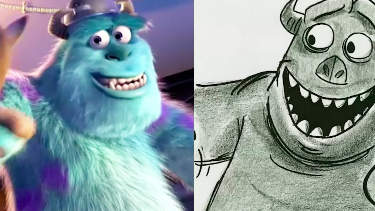 Monsters Inc. Side by Side 