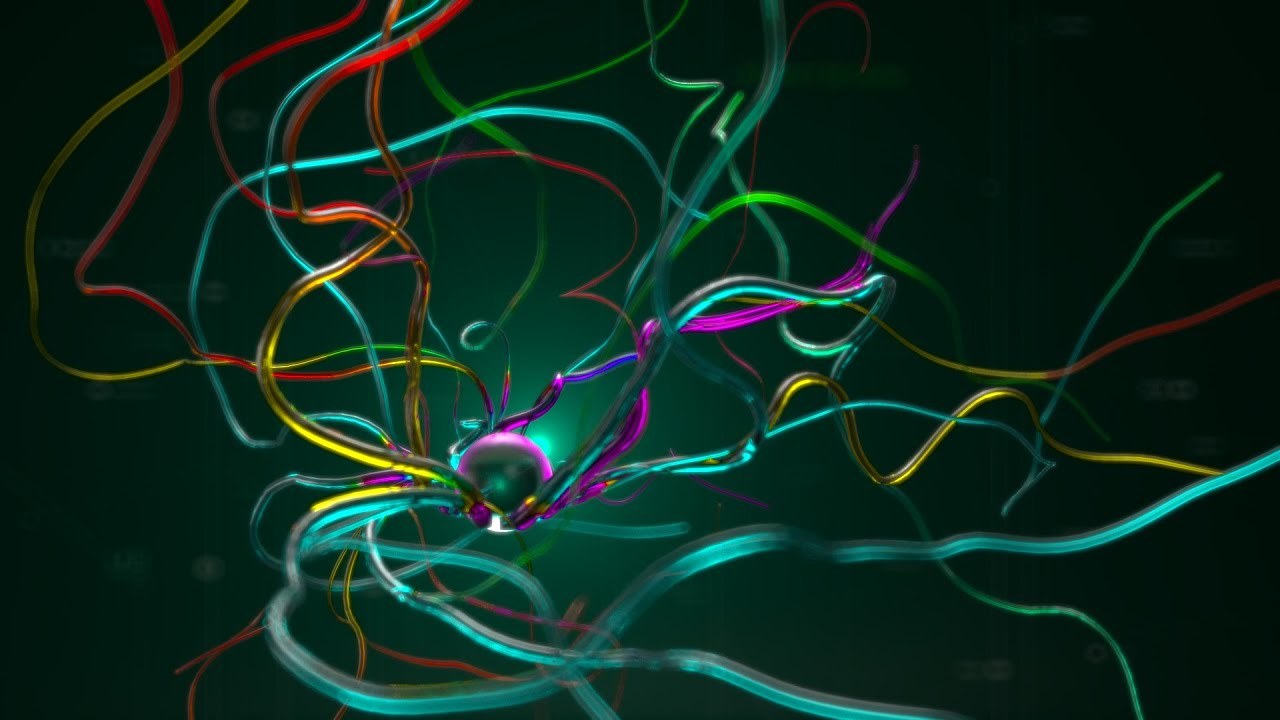 Rendering Colorful X-Particles Trails in Redshift 3D