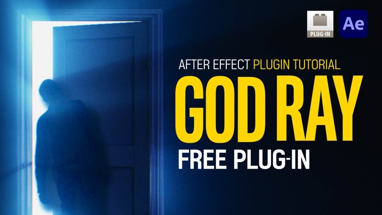 After Effects Free Plugin Crate's Godrays l 무료 플러그인 Crate's Godrays 튜토리얼