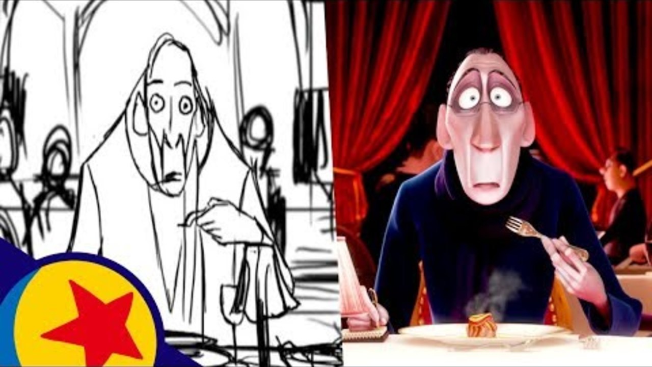 Remy’s First Bite from Ratatouille | Pixar Side-by-Side
