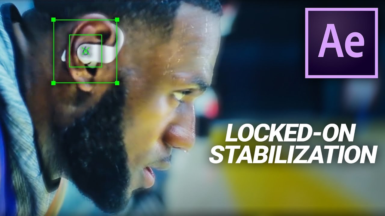 LOCKED-ON STABILIZATION EFFECT (Beats By Dre)  After Effects Tutorial