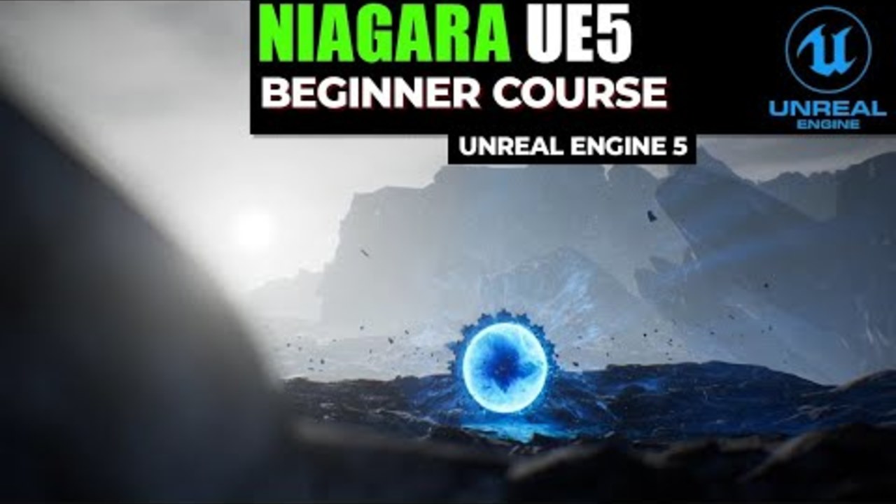 Niagara system beginner tutorial in unreal engine 5
