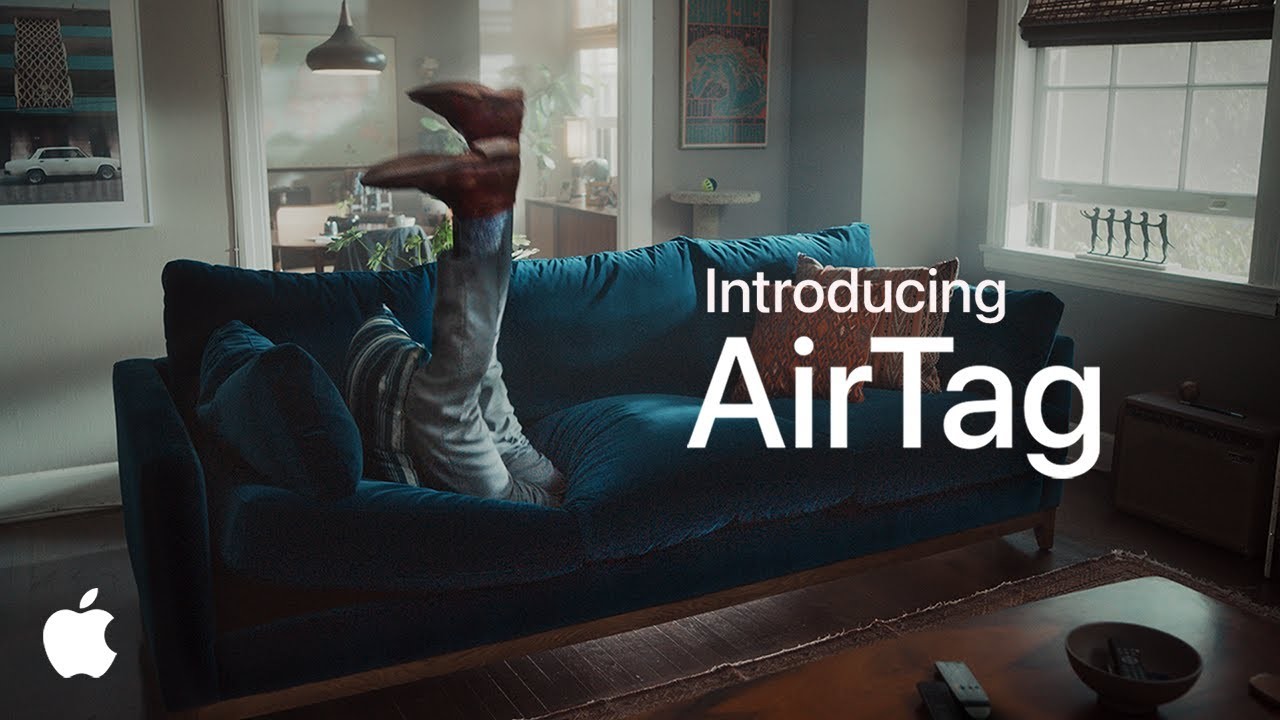 Introducing AirTag | Couch | Apple