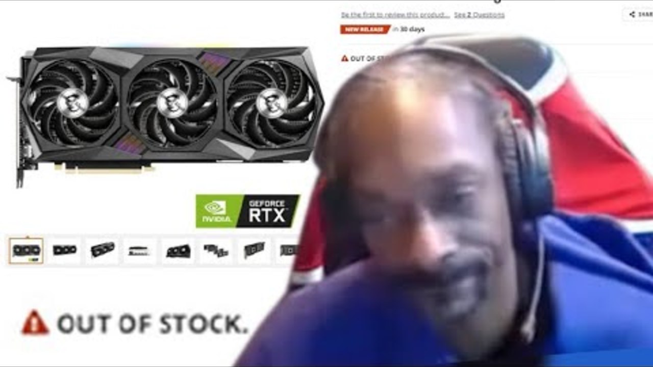 Snoop Dogg almost buys The RTX 3080 Ti