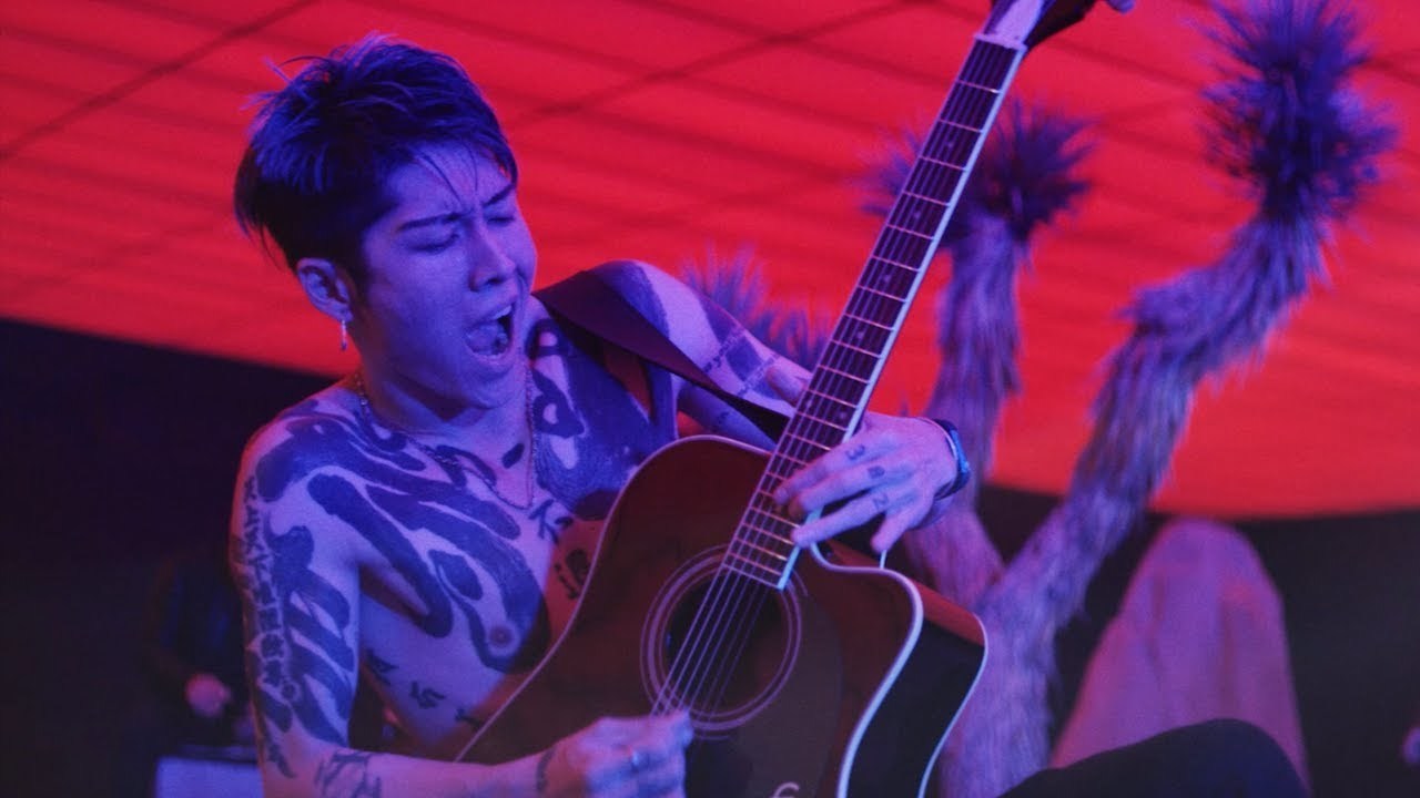 Miyavi the Japanese rock god shreds Rockstar