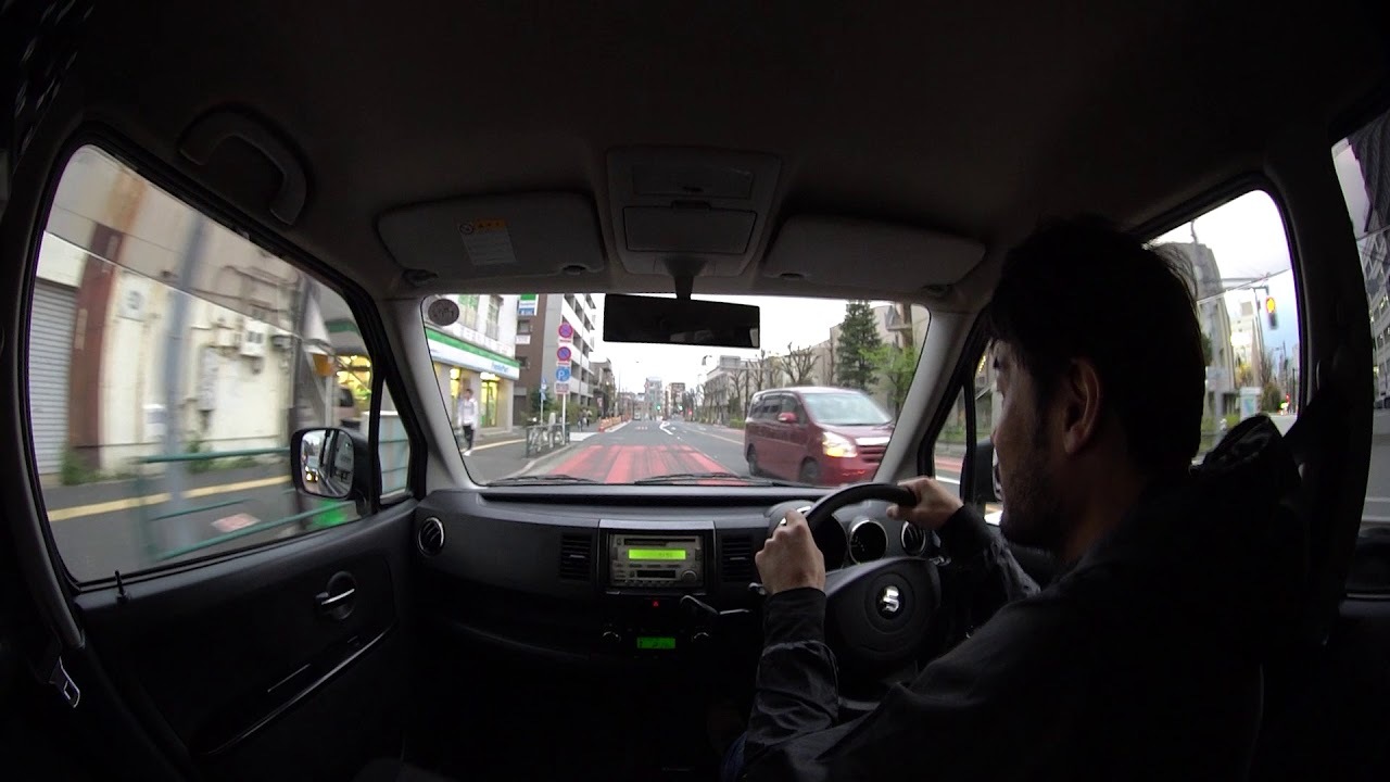 Driving on Waseda Street
