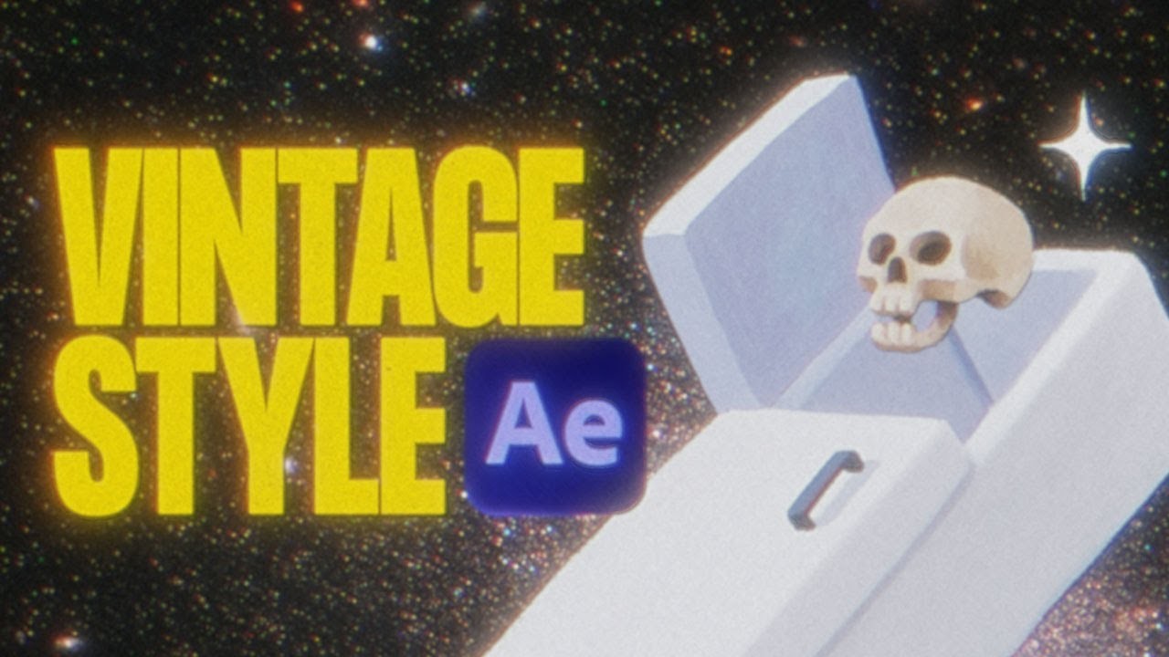 Make ANYTHING Retro in After Effects