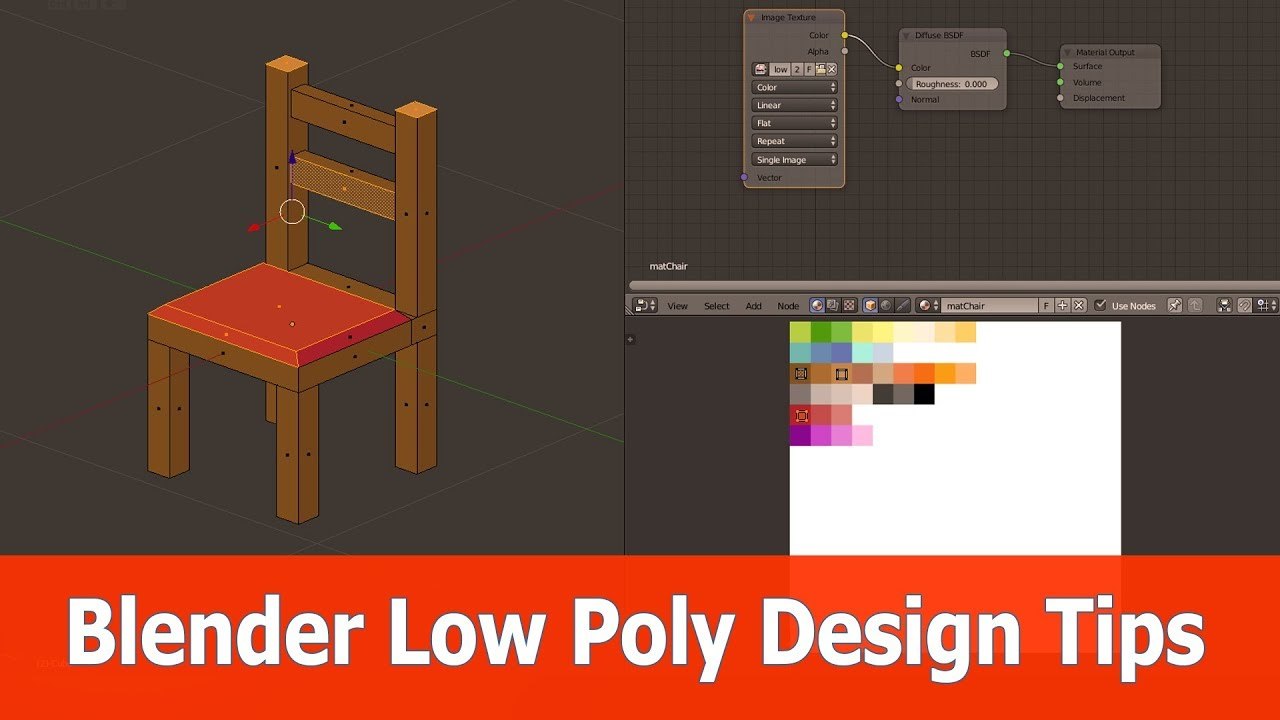 How to Low poly in Blender