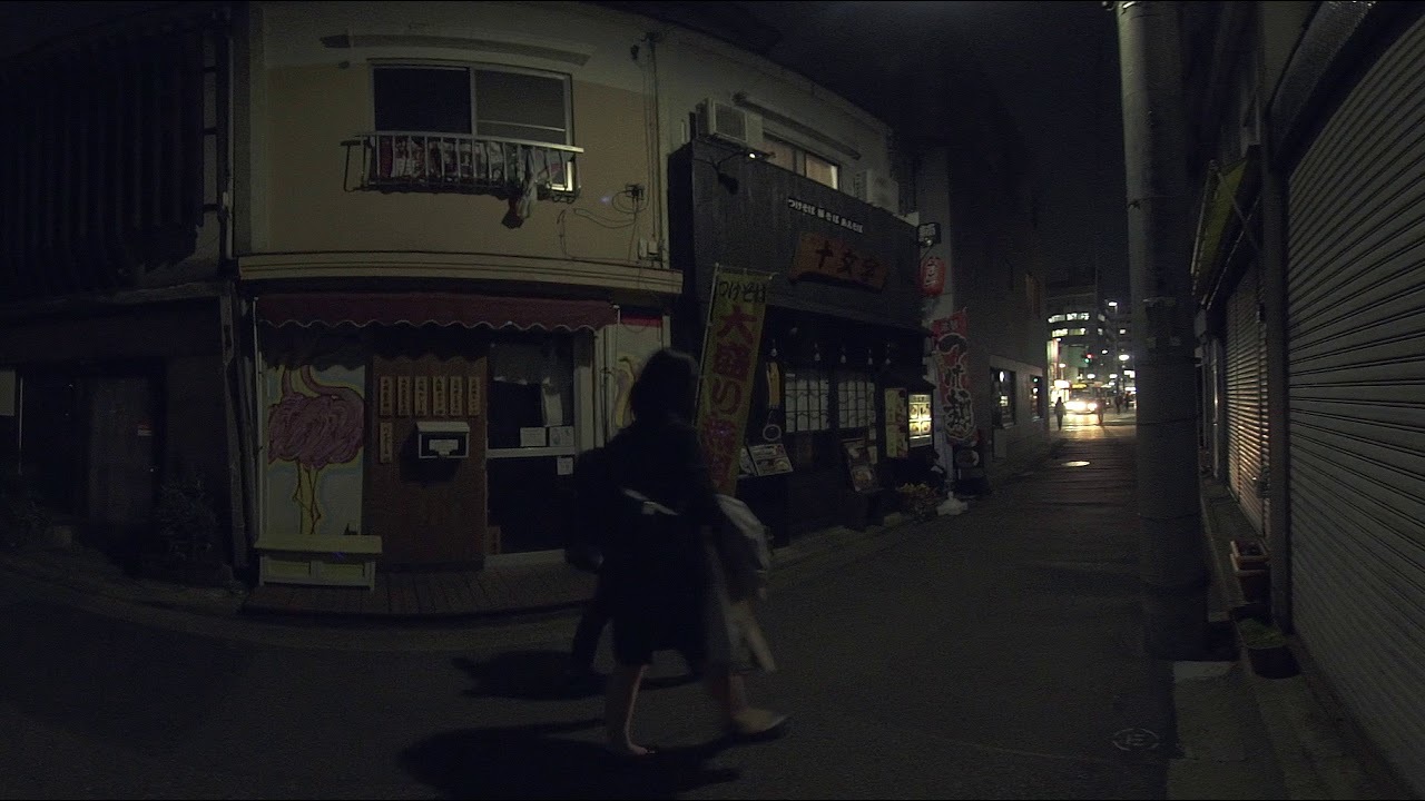 360VR at back street at night  (High Quality)