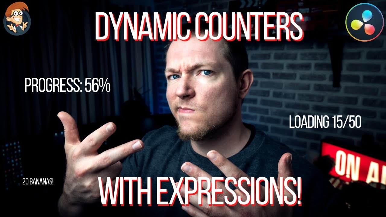 Automatic Dynamic Counters - An Introduction to Expressions in Davinci Resolve 16