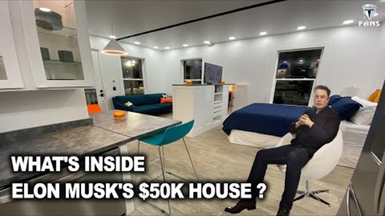 WHAT'S INSIDE THE $50K FOLDING HOUSE OF ELON MUSK - THE MOST BRILLIANT BILLIONAIRE?
