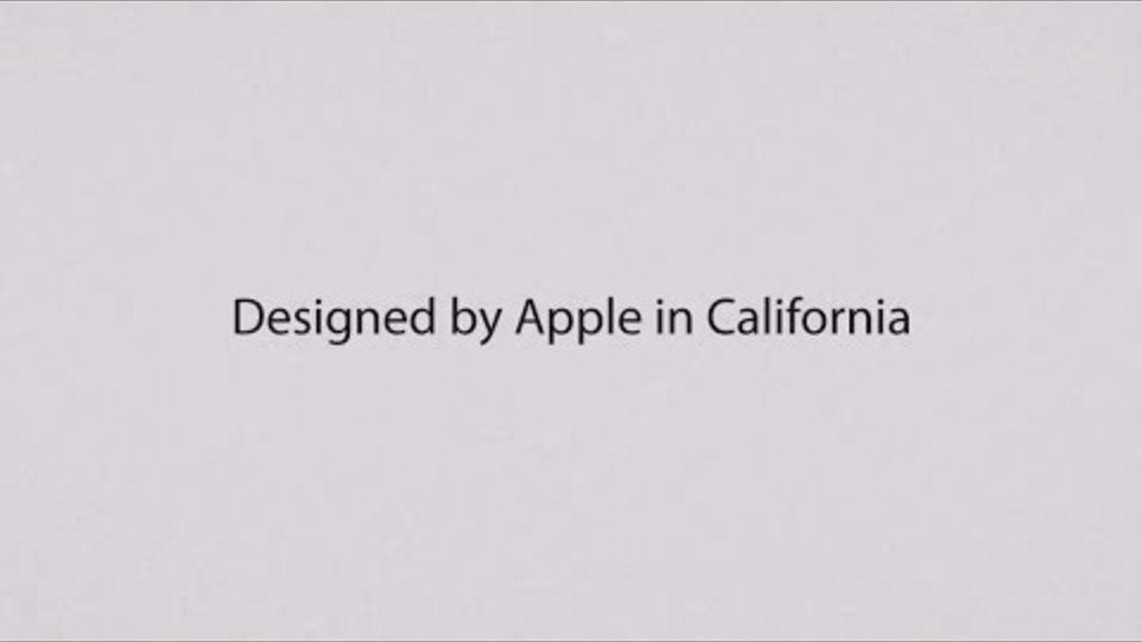 Designed by Apple in California (HD)