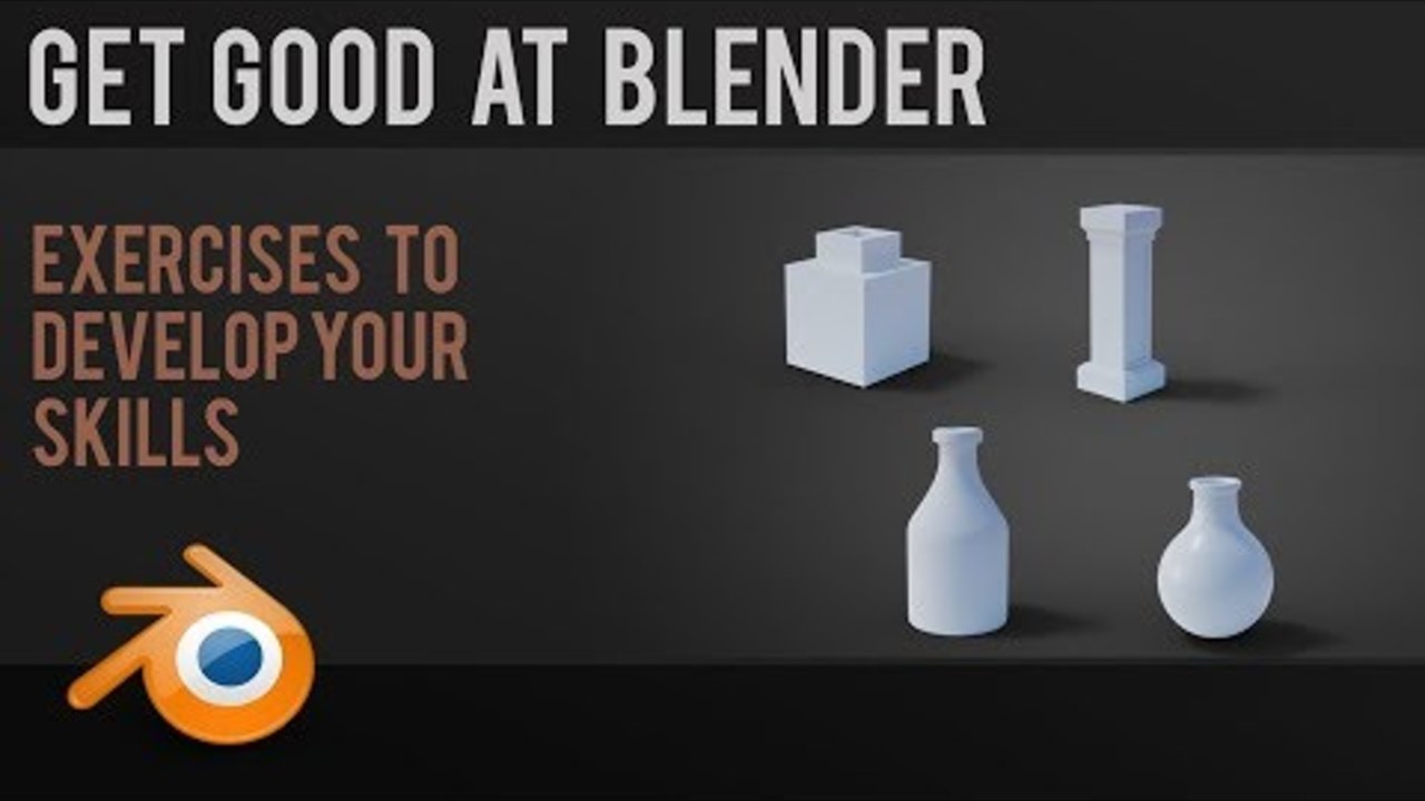 Improve your Blender skills | beginner exercises