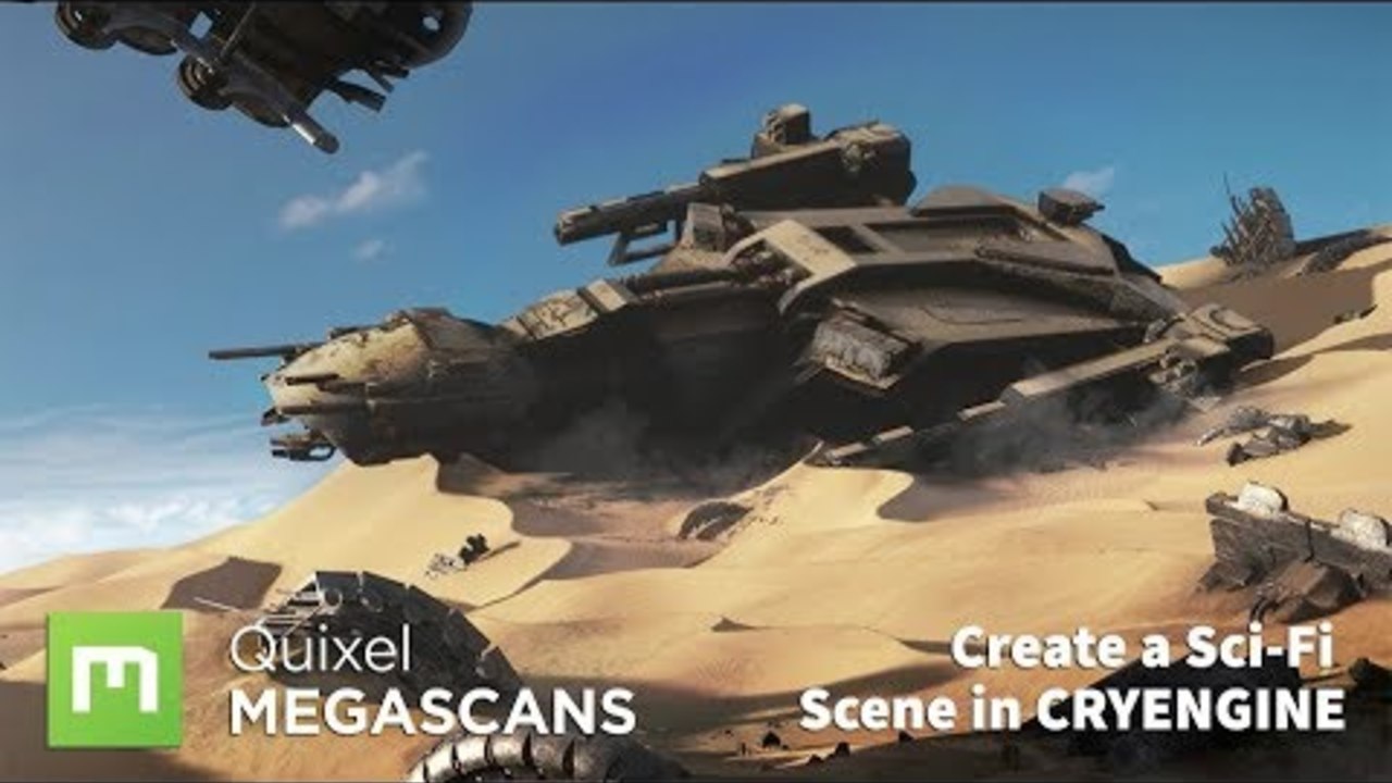 Create an Epic Sci-Fi Landscape in CryEngine