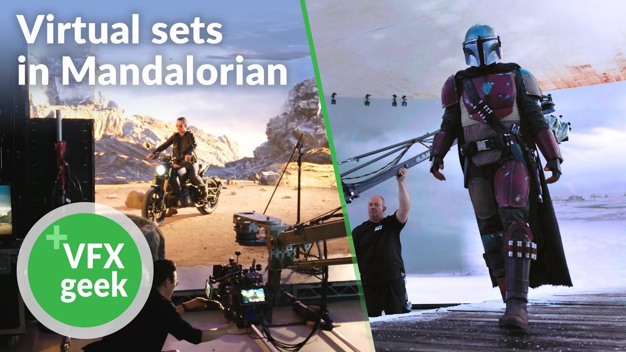 Virtual sets in Mandalorian - VFX & Unreal engine