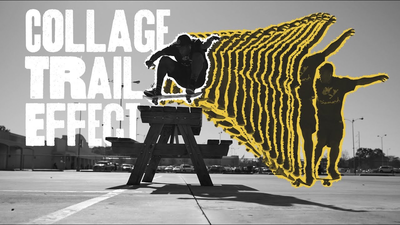 Creating a Collage Trail Effect in After Effects  | Sports Graphics