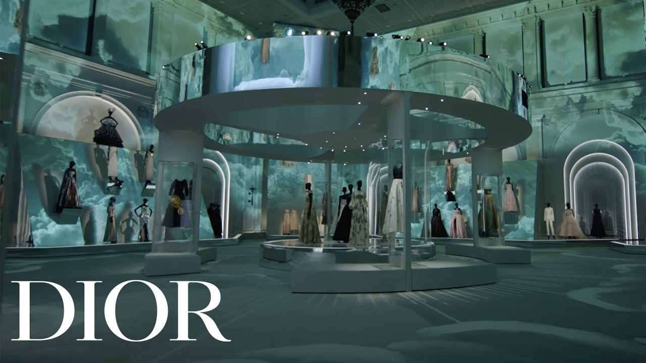 The Scenography of the 'Christian Dior: Designer of Dreams' Brooklyn Exhibition
