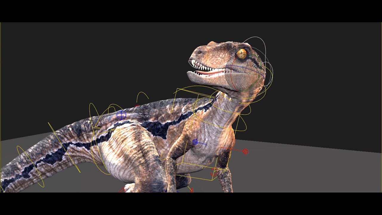 VFX Breakdown of the Raptor
