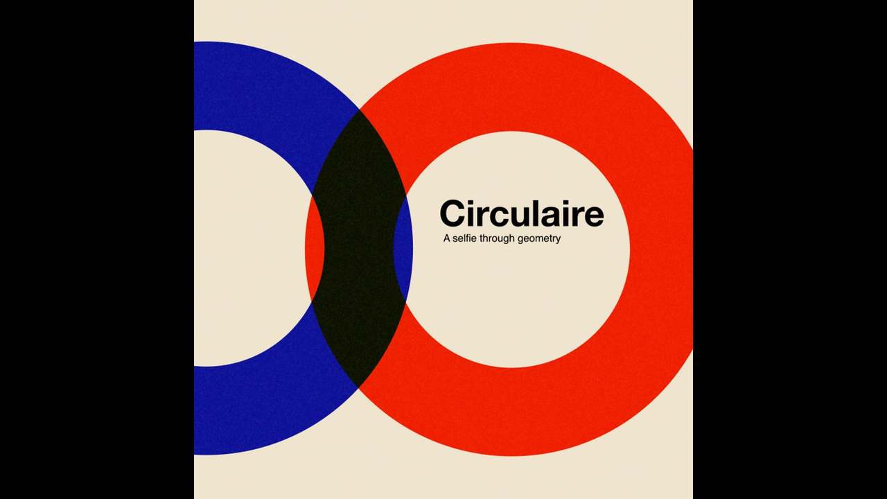 Circulaire • A selfie through geometry