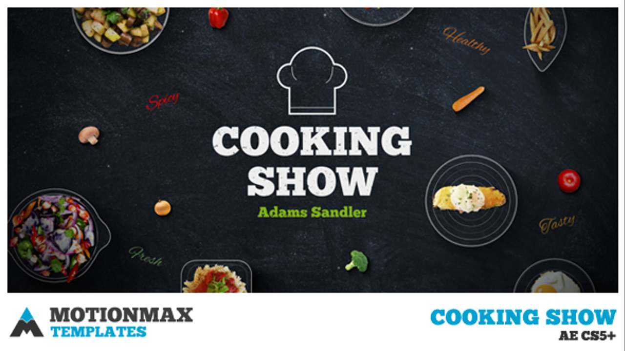 Cooking Show Motion Graphics